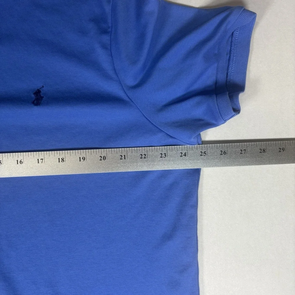 Polo Ralph Lauren Polo Shirt Mens XXL Blue Cotton Short Sleeve‎ Classic Casual
